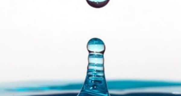 a singel drop of water
